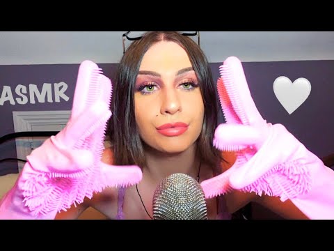 ASMR | Rubber Gloves & Mouth Sounds 👄✨