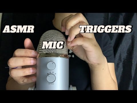ASMR Mic Rubbing, Gripping, Scratching & Tapping To Help you Relax & Sleep 💤