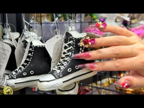 ASMR 🎧🎅 Christmas Shopping in the Mall ✨ | Public Triggers • Gentle • Relaxing
