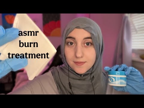 ASMR Doctor Treats Your Burn 🔥🤕