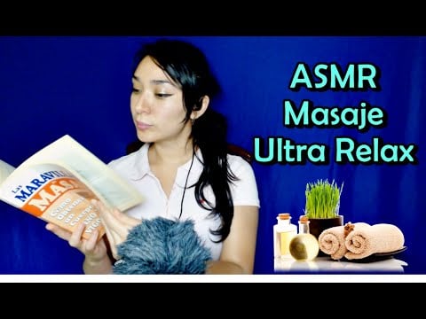 ASMR ESPAÑOL ROLEPLAY DUERME RÁPIDO / Masaje Ultra Relax Soft Spoken