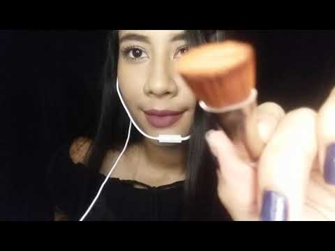 ASMR En Español- Hago tu maquillaje [Voz suave]❤