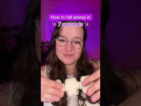 How to fall asleep in 7 seconds #asmr #asmrsounds #asmrrelax #asmrtingles #asmrsleep #relax