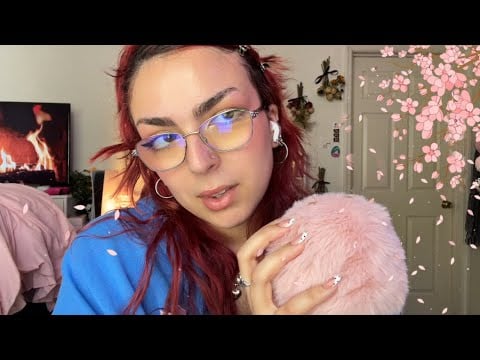 ASMR | ULTRA TINGLY fluffy mic sounds with MOUTH sounds 💋