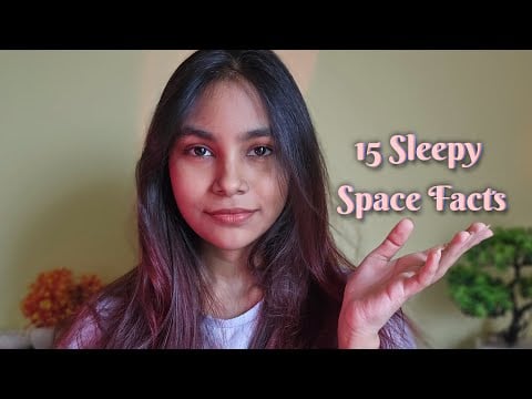 Soft Spoken Space Facts for Sleep ASMR 🪐🌌