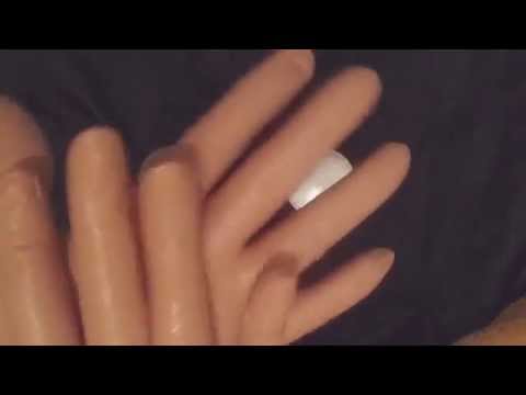Latex Gloves Tight with Foundation [ASMR]