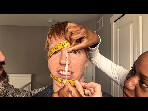 ASMR Tailor Measuring Role play 