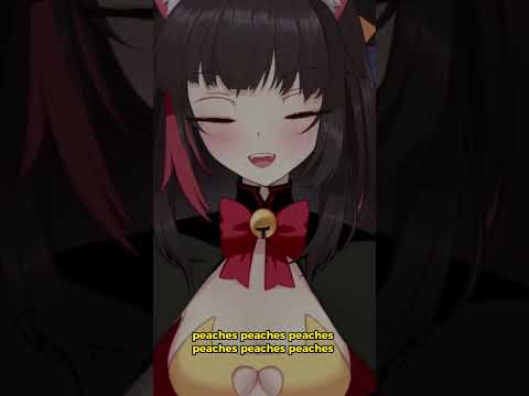 peaches #asmr #vtuber