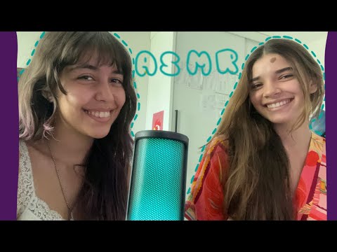 ASMR - eu e minha amiga te fazendo dormir!!