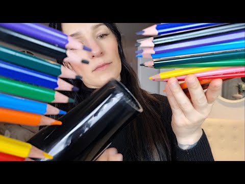 Your hair is crayons ASMR Weird Hairdresser No talking