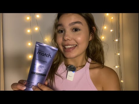 ASMR | CABELO, CUIDADOS E PRODUTOS ✨❤️ (asmr voz calma, não sussurrando)