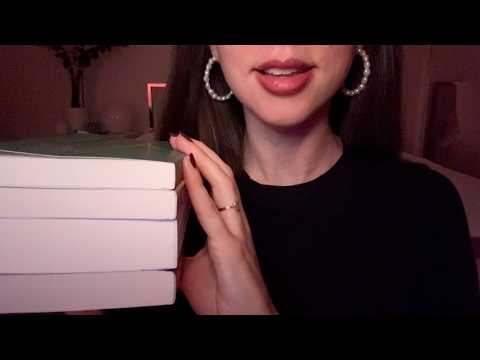 ASMR Book Haul (Soft Spoken with Whispering) 🦢