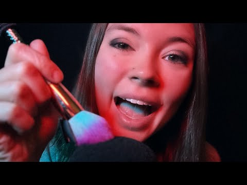 ASMR Aggressive Mic Brushing No Talking