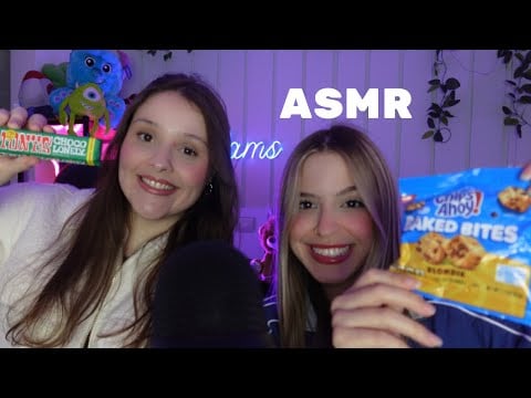 ASMR PROVANDO DOCES IMPORTADOS COM MINHA AMIGA