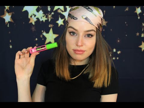 ASMR Applying your Mascara, tapping, sksksksk mouth sounds
