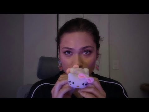 ASMR | Triggers With My Hello Kitty Claw Clip
