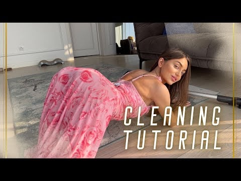 Transparent Cleaning – Steacey Vacuums the Carpet 🧼🧹