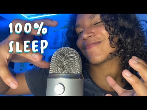 ASMR Tingly Mouth Sounds no talking for sleep (fast and aggressive, spit painting, tongue clicking)