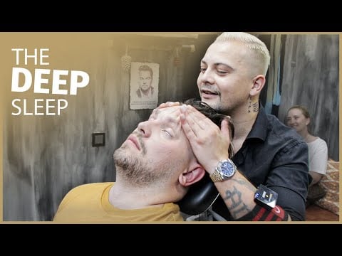 ASMR | Who Want To Sleep Deep In Peace (turkish barber massage)