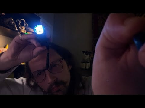 ASMR Back Alley Eye Exam + Surgery Roleplay 