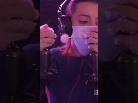 Masked ASMR + Pop Rocks?! 😳 Fluffy Earpick & Mic Cupping Tingles