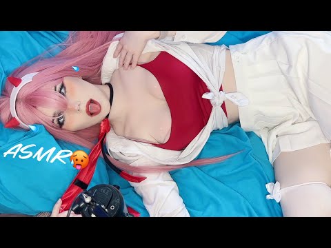 ASMR | Zero Two 02 Cosplay #asmr #asmrcosplay