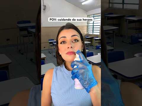 POV: cuidando da sua herpes #asmr #asmrbrasil #humor #shorts