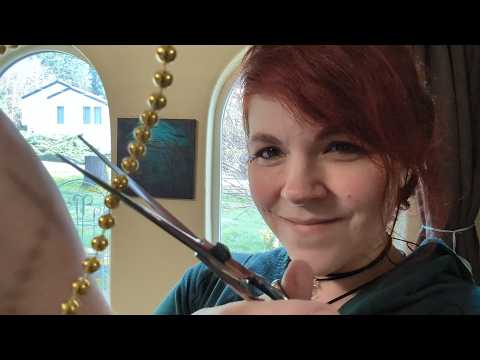 ASMR - Your Hair is Mardi Gras Beads and it's Totally Normal - 360 Binaural Soft Spoken Roleplay