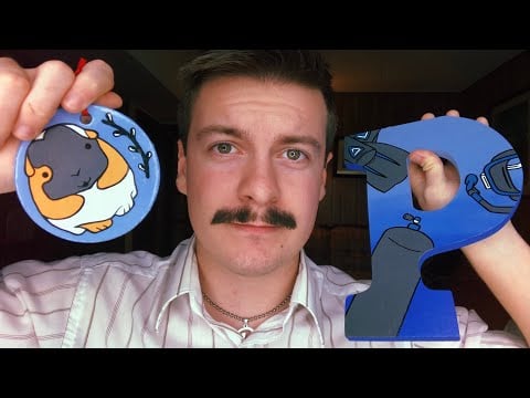 [ASMR] Art with Rae Episode 2: Paintings I Made For Friends & Family For Christmas | Show & Tell