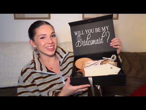 ASMR Bridesmaids’ Proposal Boxes!! 