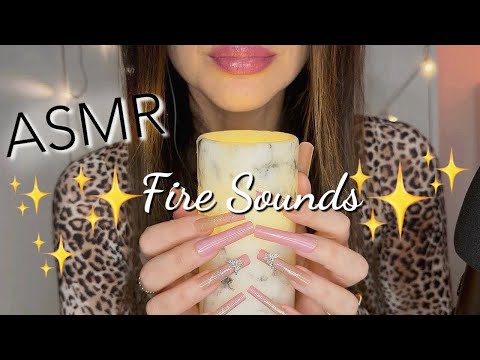 99% Fall Asleep to This… Cozy Fire Sounds ✨ (Affirmations & Candle Tapping)