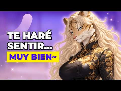 MUJER TIGRE te OFRECE MASAJES 🐯 ASMR Anime Roleplay