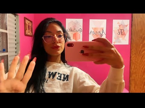 ASMR Tapping pelo quarto💖caseirinho