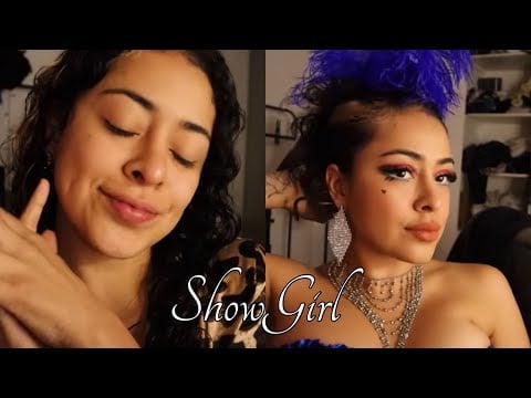 ASMR / MAKE UP SHOWGIRL PARA HALLOWEEN