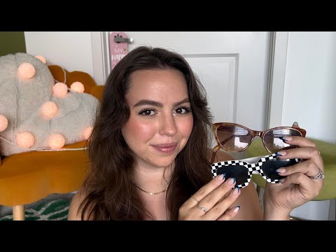 ASMR My Sunglasses Collection ✨🤍