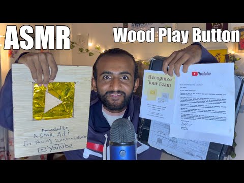 ASMR UNBOXING WOOD PLAY BUTTON ▶️ 