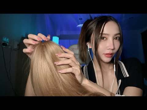 ASMR ลูบผม เกาหัว(Stroking hair, scratching head)