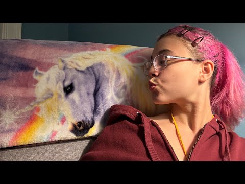 Justagirl doing ASMR for relaxation/sleep🫠💤