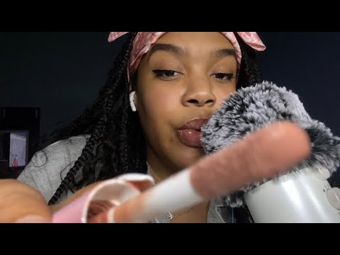 ASMR | Bestie Covers Your Face With Kylie Cosmetics High Gloss 🎀 | brieasmr