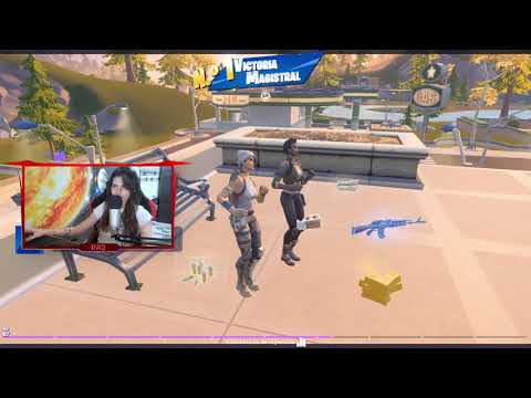 ASMR FORTNITE - 😍JUGANDO CON TU NOVIA * ROLEPLAY * 😍