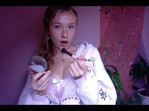 ASMR | DOING YOUR MAKEUP IN 1 MIN! fast & aggressive