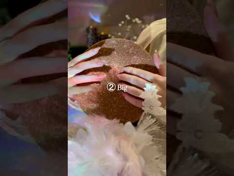 ASMR ①~③ Which sound do you prefer?😻 #shorts #tingly #asmrtriggers