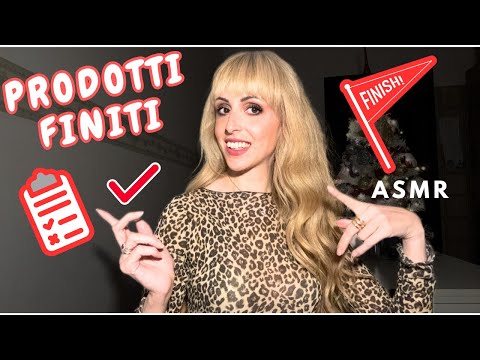 PRODOTTI FINITI ✅ RILASSATI E SCOPRIAMOLI  INSIEME 😌Whispering {ASMR ITA 🇮🇹} 