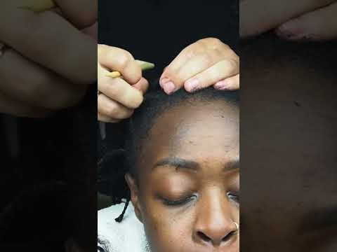 Sleepy triggers UNBRAIDING my wife’s hair| full video on MALAIKA ASMR #shorts #youtubeshorts