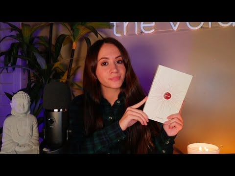ASMR / Gentle Triggers While Reading You Poems (whispering, tapping, crinkling)