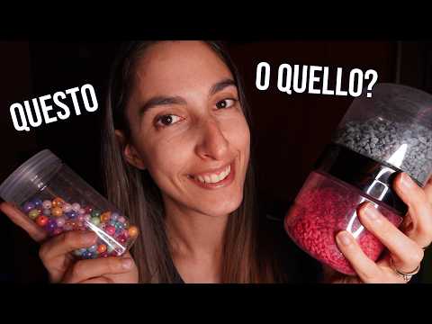 QUALE PREFERISCI? 🤔 QUESTO O QUELLO? AMSR ita