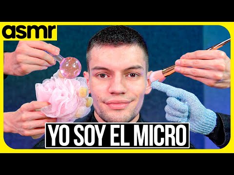 ASMR soy el microfono y te hago dormir ASMR español