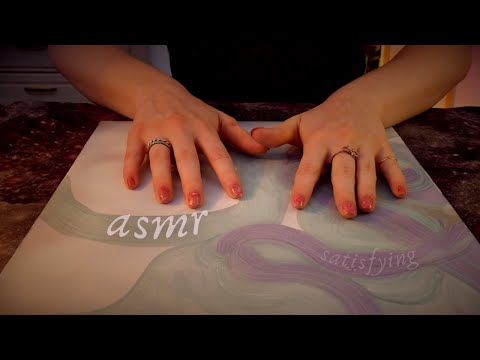 ASMR ◦ Slow & Satisfying Drawing with Markers & Whispers (rambling, tracing, tapping, & scratching)