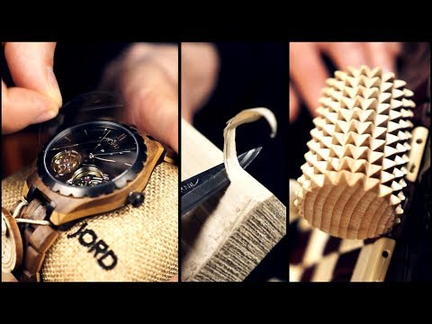 ASMR Crispy wood sounds