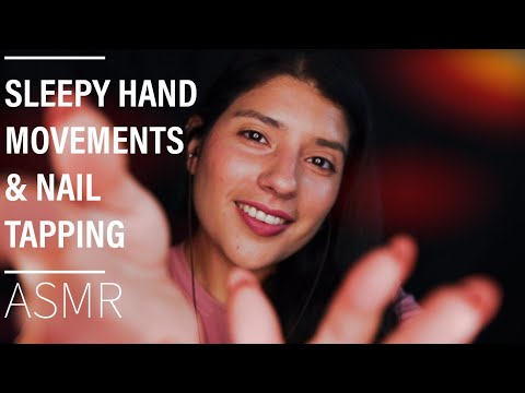 SLEEPY HAND MOVEMENTS | NAIL ON NAIL TAPPING | HAND SOUNDS ASMR